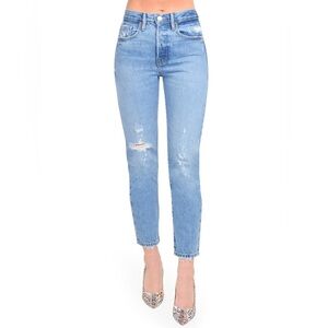 ‼️RARE‼️🎸FRAME🎸🔥NWT🔥Le Original Jeans in Blue Jay Rips—26